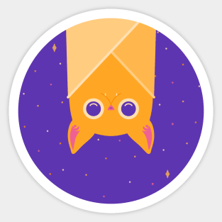 Golden Bat Sticker